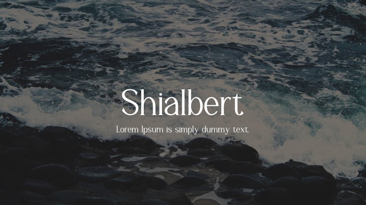 Shialbert Font