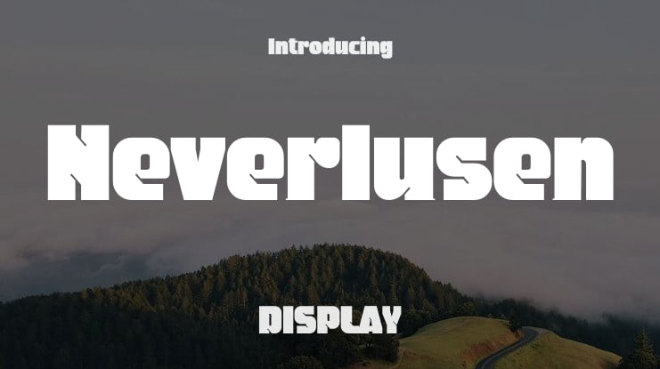 Neverlusen Font