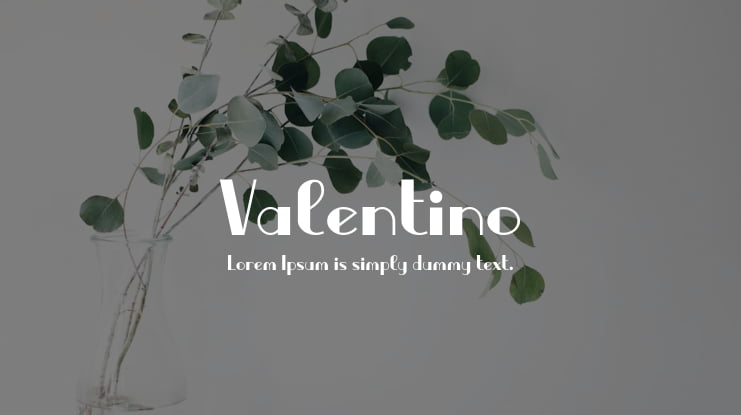 Valentino Font