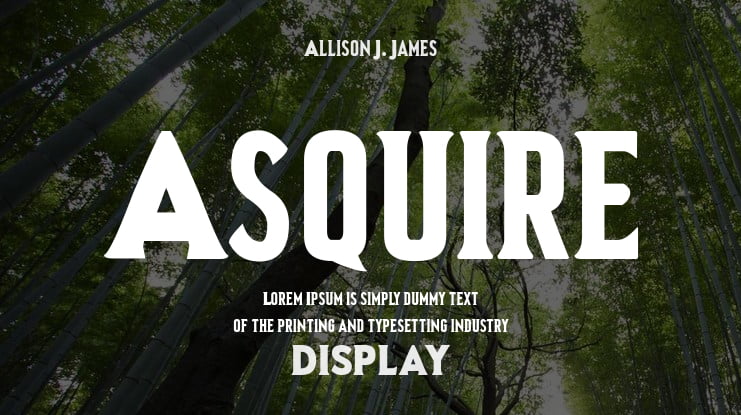 Asquire Font