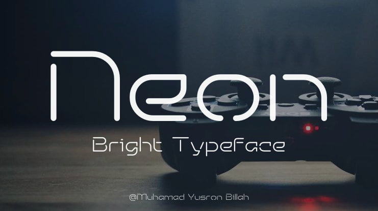 Neon Bright Font