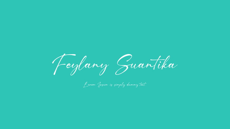 Feylany Suantika Font