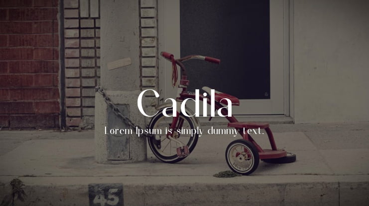 Cadila Font