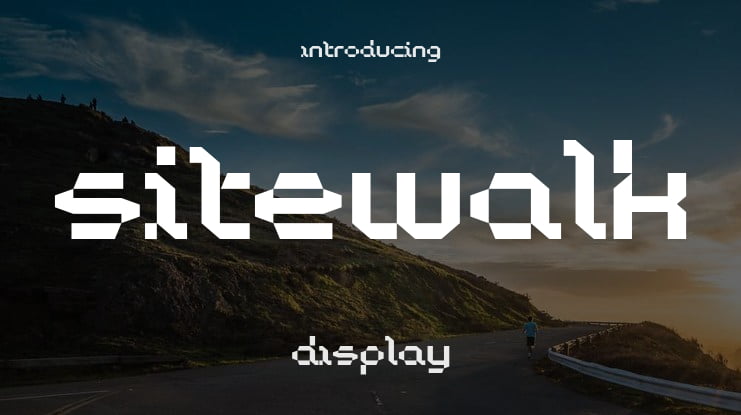 Sitewalk Font