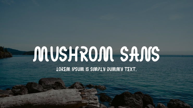 MUSHROM SANS Font