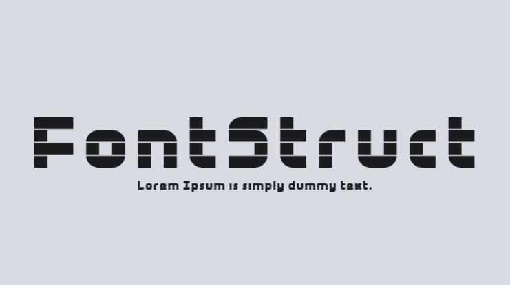 FontStruct Font