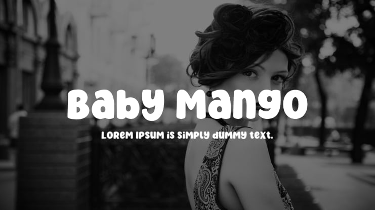 Baby Mango Font