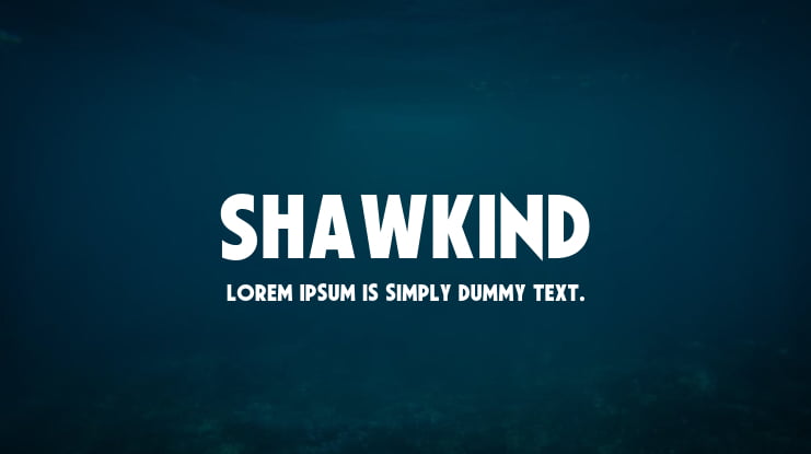 Shawkind Font