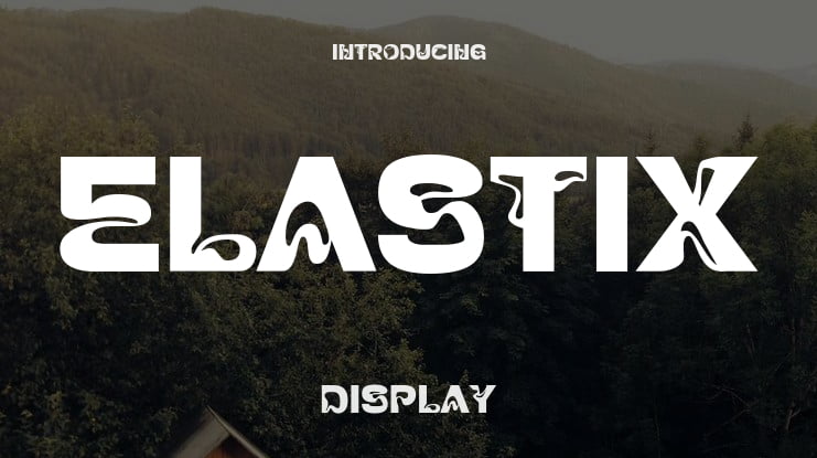 Elastix Font