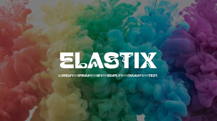 Elastix Font