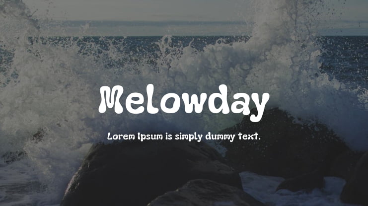 Melowday Font