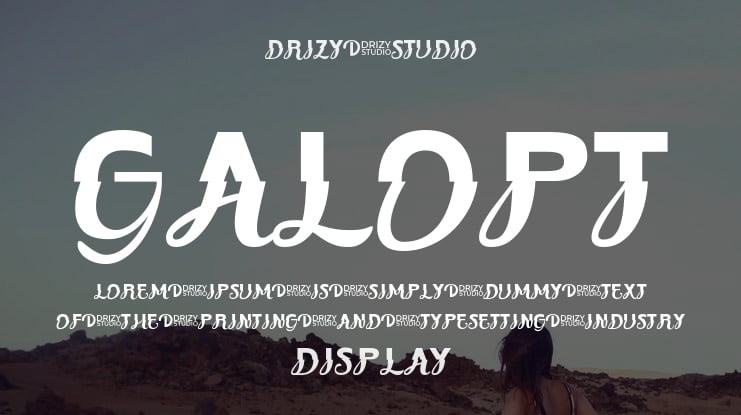 Galopt Font