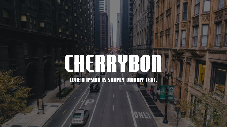 Cherrybon Font