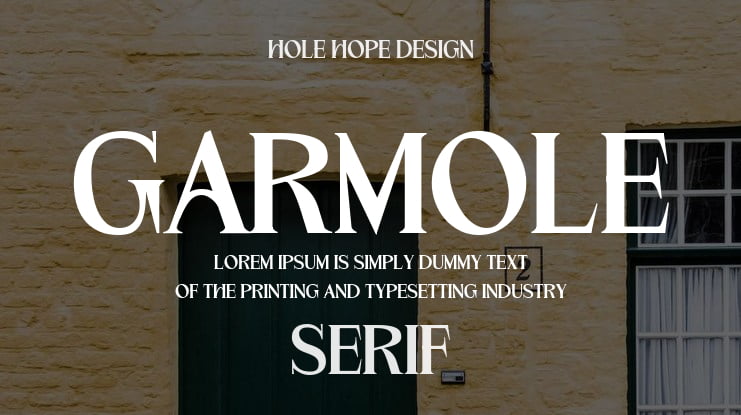 Garmole Font