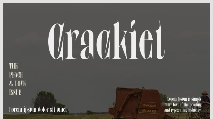 Crackiet Font