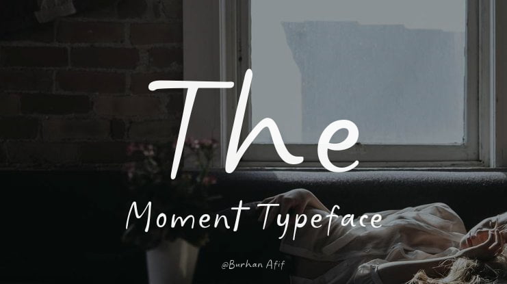 The Moment Font
