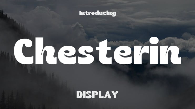 Chesterin Font