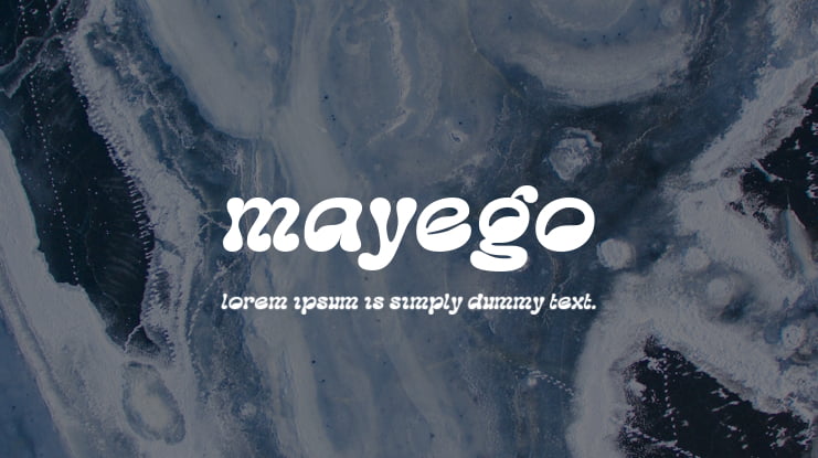 Mayego Font