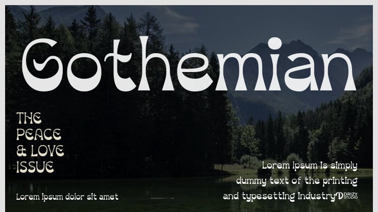 Gothemian Font