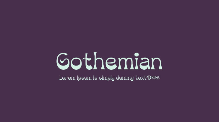 Gothemian Font