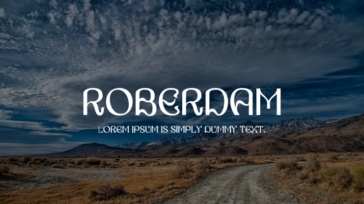 Roberdam Font