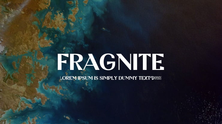 Fragnite Font