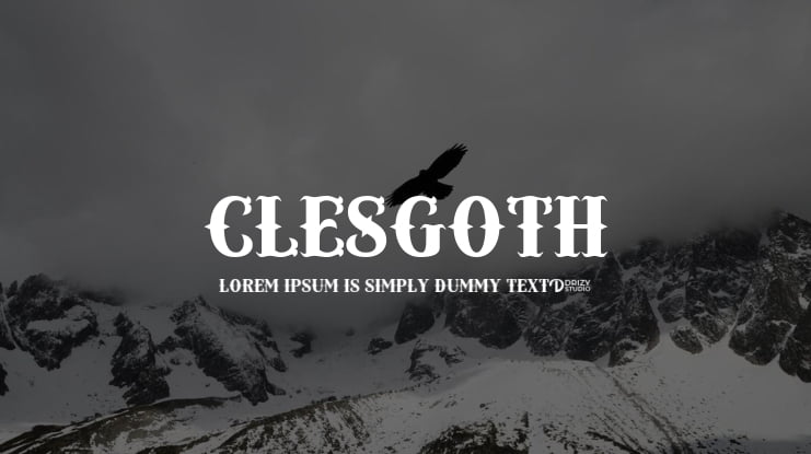 Clesgoth Font