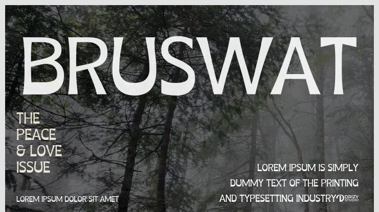 Bruswat Font