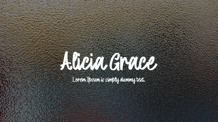 Alicia Grace Font