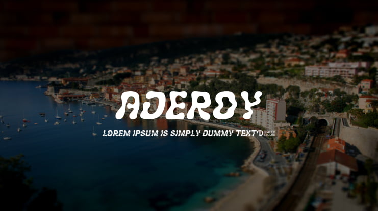 Aderoy Font