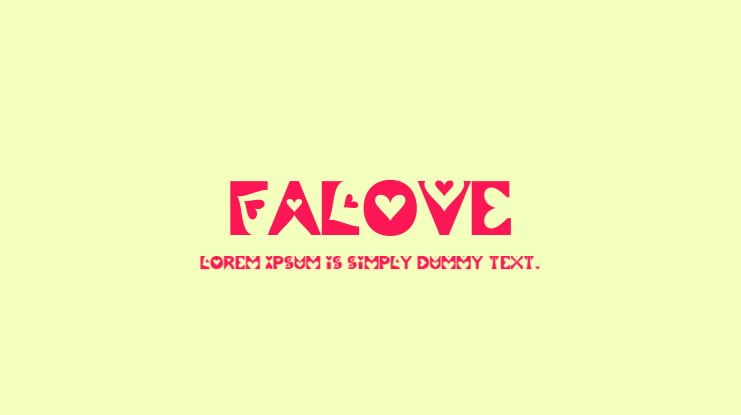 Falove Font