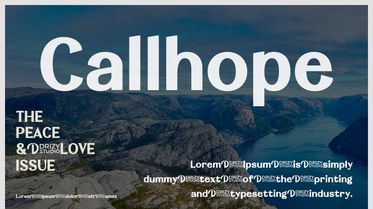 Callhope Font