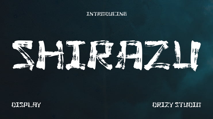 Shirazu Font