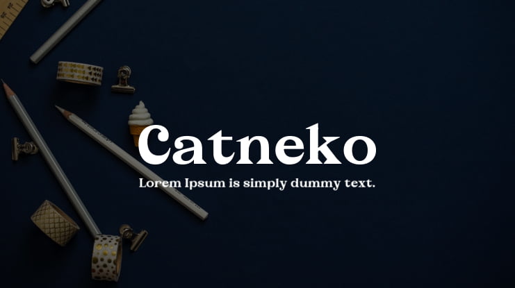 Catneko Font