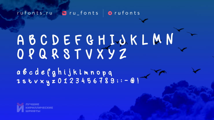 Klyakson Font