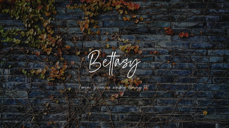 Bettasy Font