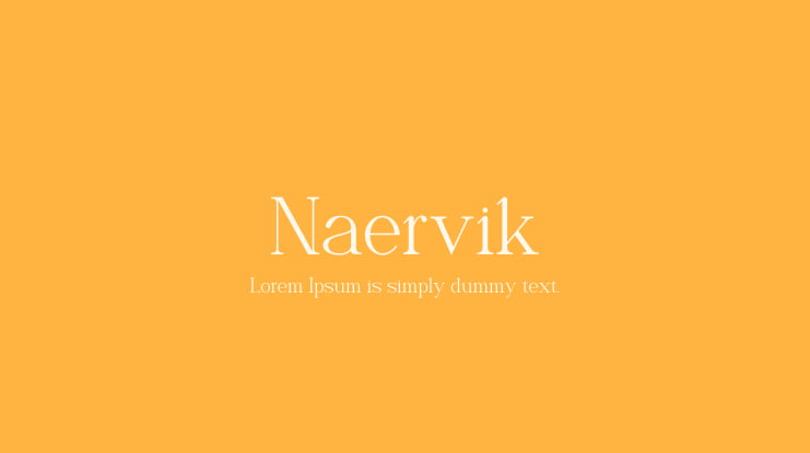 Naervik Font