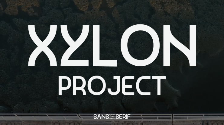 Xylon project Font