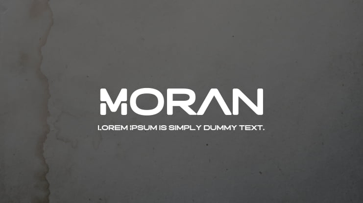 Moran Font