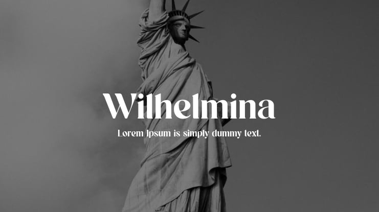 Wilhelmina Font