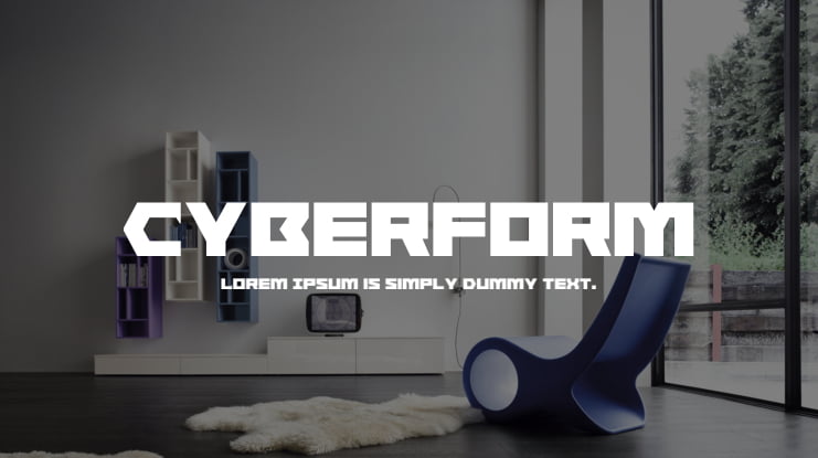 Cyberform Font Family