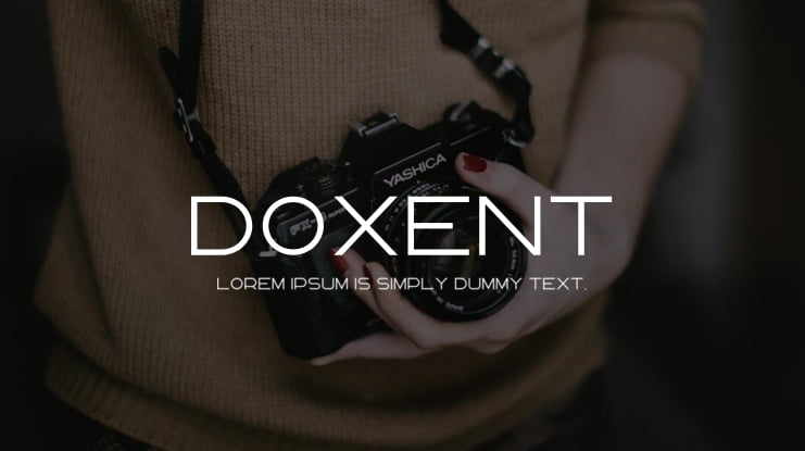 Doxent Font