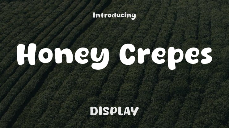 Honey Crepes Font