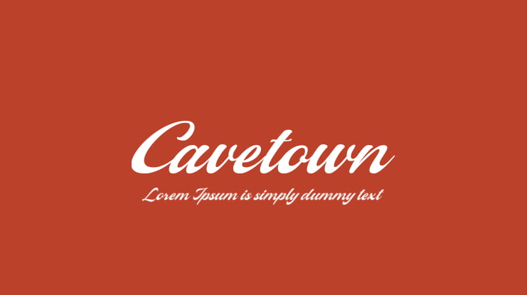 Cavetown Font