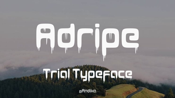 Adripe Trial Font