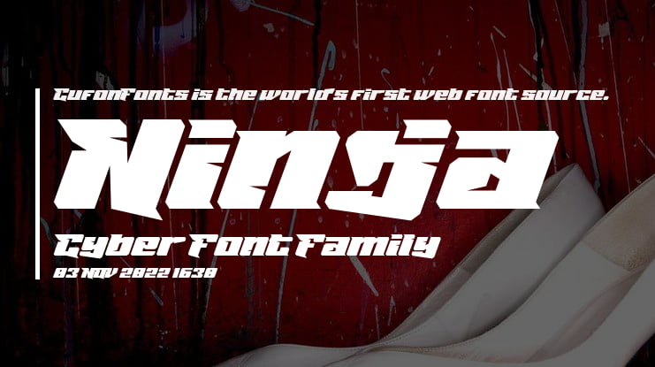 Ninja Cyber Font