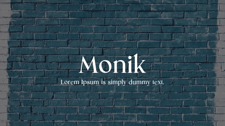 Monik Font