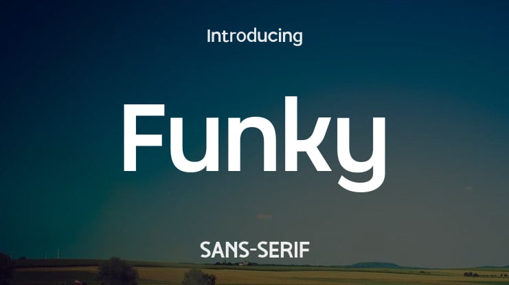 Funky Font