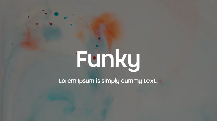 Funky Font