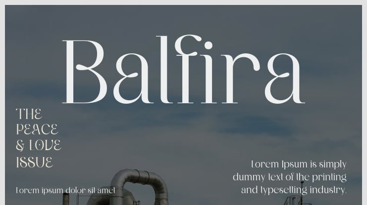 Balfira Font